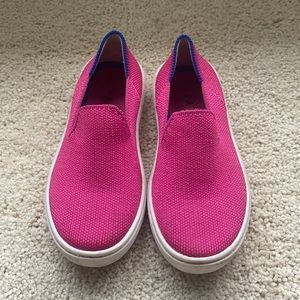 Rothys Pink Kids Sneaker Size 11